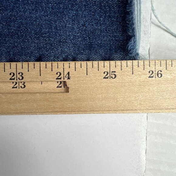 Good American Jean Women 27x25* Good Legs Skinny Mid Rise Crop Blue Denim Tag 28 - Picture 12 of 16